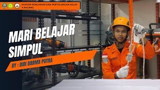 Download Lagu EDUKASI SIMPUL DASAR DI KANTOR PENCARIAN DAN PERTOLONGAN KELAS A PADANG (BASARNAS) MP3 Download Lagu EDUKASI SIMPUL DASAR DI KANTOR PENCARIAN DAN PERTOLONGAN KELAS A PADANG (BASARNAS) MP3