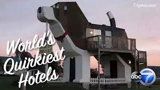 Quirkiest hotels around the world ranked by TripAdvisor