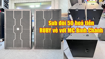 Sub Đôi 50 hoả tiễn RUBY về với MC Bình Chánh | Điện Máy RUBY