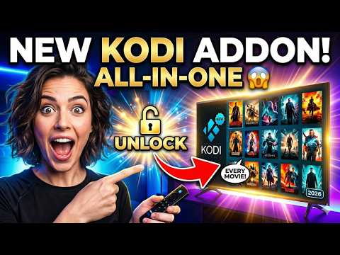 Unlock EVERY Movie in the World! The CREW Kodi Addon 2026