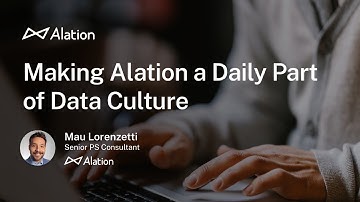 Alation Brief - Making Alation a Daily Part of Data Culture