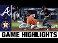 Braves vs. Astros World Series Game 2 Highlights (10/27/21) | MLB Highlights