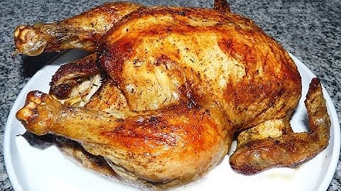 How to cook a whole chicken - grill juicy roast chicken | quick and easy