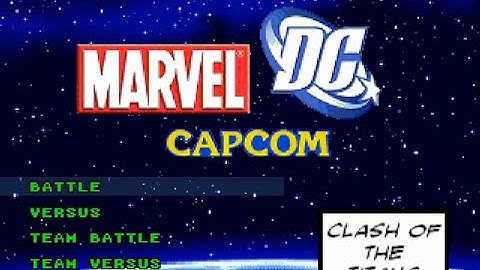 [SCREENPACK] Marvel vs Capcom vs DC by FFooXX