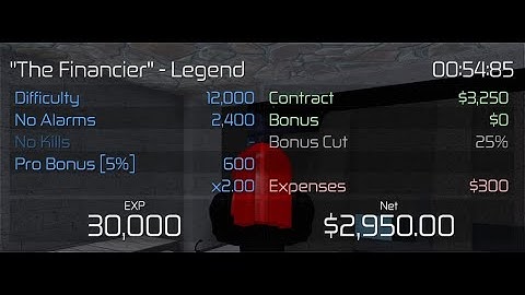 [Entry Point] The Financier Legend Stealth Speedrun (00:54:85)