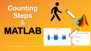 MATLAB Mobile: COUNTING STEPS  using Android / IOS Phone Sensor Data