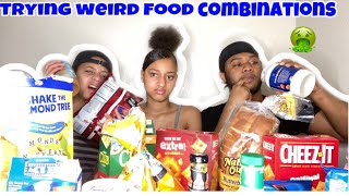 We tried WEIRD food combinations ?