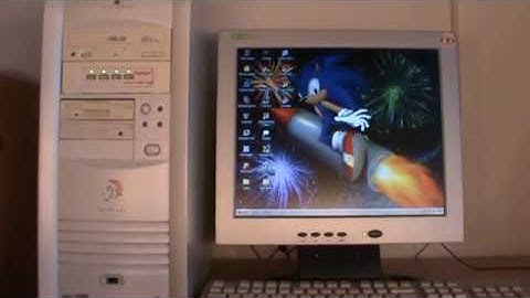 Windows 98 Startup in the Year 2020