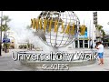 Walking Around Universal CityWalk, Los Angeles CA | 4k 60FPS | Binaural Unban Sounds