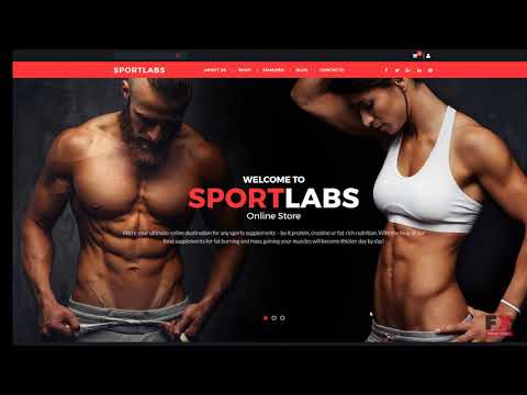Sports Store Responsive MotoCMS Ecommerce Template TMT | Free Templat