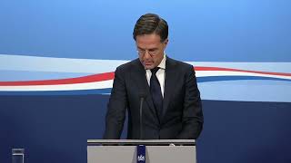 Het inleidend statement van minister-president Rutte na de ministerraad van 16 december 2022.
