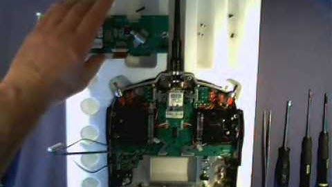 Spektrum DX7s backlight installation mod using Tech4rc backlight, plug and play - no soldering