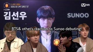 [English subtitle] BTS & other's reaction to ENHYPEN's Sunoo debuting!