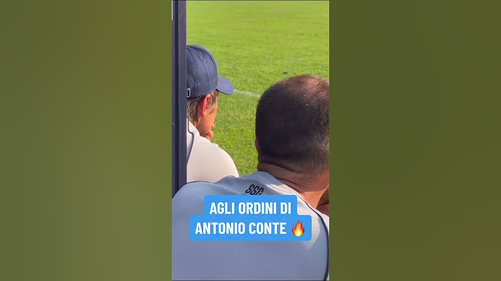 Napoli Anaune 4-0, CONTE dà indicazioni in panchina!