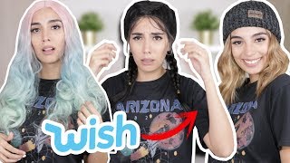 TRYING OUT CHEAP WIGS FROM WISH, I WAS FOOLED AGAIN! | CLAUDIPIA