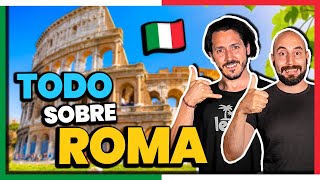 LA MEJOR GUÍA DE ROMA 🇮🇹🏛️ *TODO LO QUE DEBES VER, COMER Y HACER* IMPRESIONANTE VIDEO