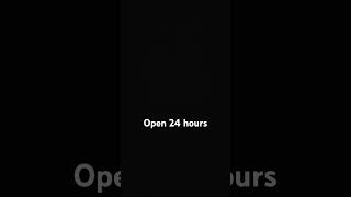 McDonald s open 24 hours
