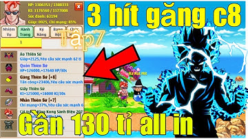 Ngọc Rồng Online - Cầm Hơn 100 Tỉ Khô Máu Sét Thiên Sứ...Găng Thiên Sứ C8...90Tỉ Mới Săn Đệ Tử Tập7