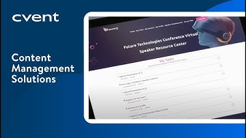 Cvent Content Management