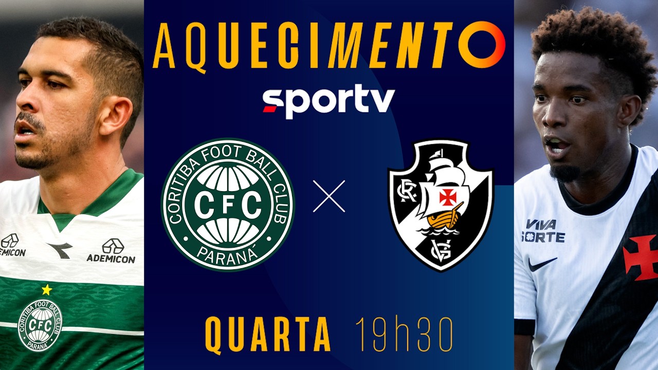 CORITIBA X VASCO | AQUECIMENTO AO VIVO | BRASILEIRÃO 2026 | #live | sportv