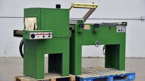 Sergeant 1620C/Simp Manual L-Bar Sealer w/ 92416-LR Shrink Tunnel