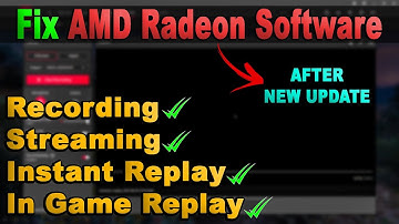 How to Fix AMD Radeon Software Record & Stream Option is Not Showing (v21.6.1) After new Update