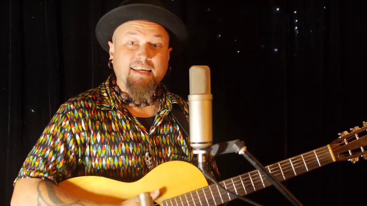 Jesse Morris Criminal Solo Acoustic version with Wazinator Stompbox