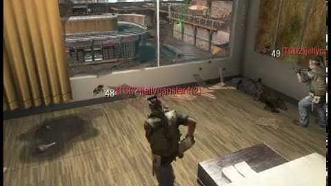 COD Black Ops Awesome Double Camper Semtex Stuck kill