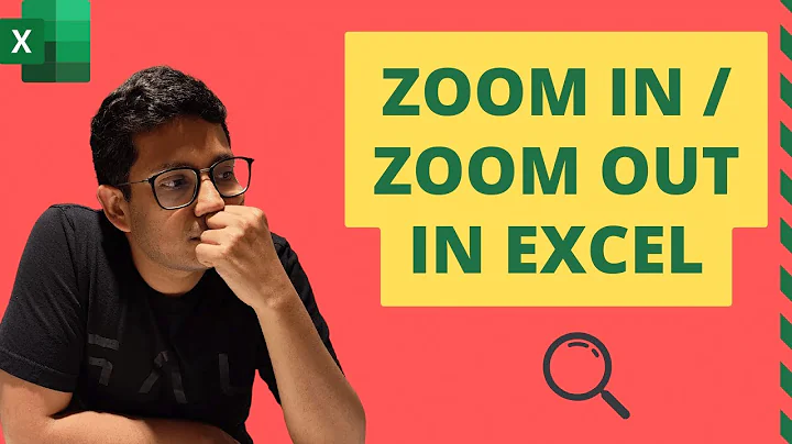 Zoom-In and Zoom-Out in Excel 🔍 (Shortcuts)