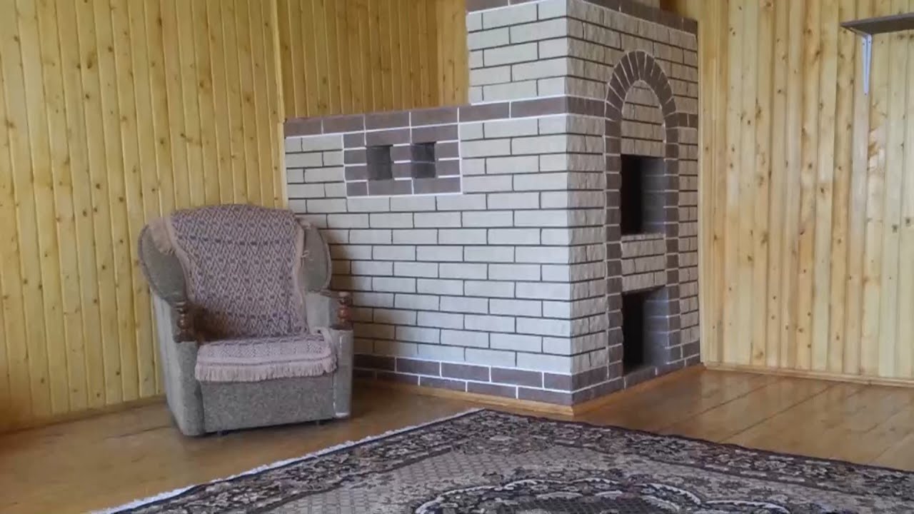 Оформление ПЕЧКИ в доме, декоративная штукатурка, оформление балкона в ...