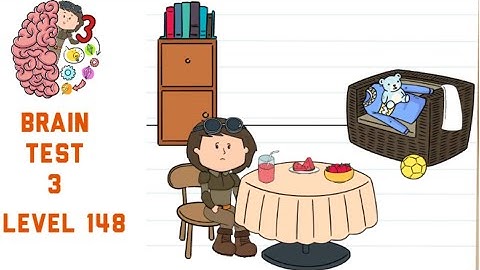 Brain Test 3 Level 148 Alyx is bored at home try to cheer her up Walkthrough