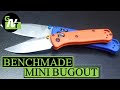 Benchmade Mini Bugout A Compact EDC That's Hard to Beat! Review of Bugout vs Mini Bugout