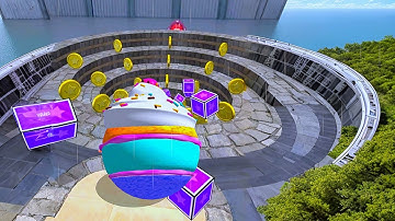 🔥Going Balls - New SpeedRun Gameplay 🏆 Hard Level 141