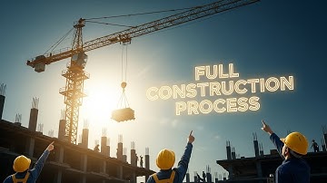 How a Building Is Made Step by Step | Full Construction Workflow Video