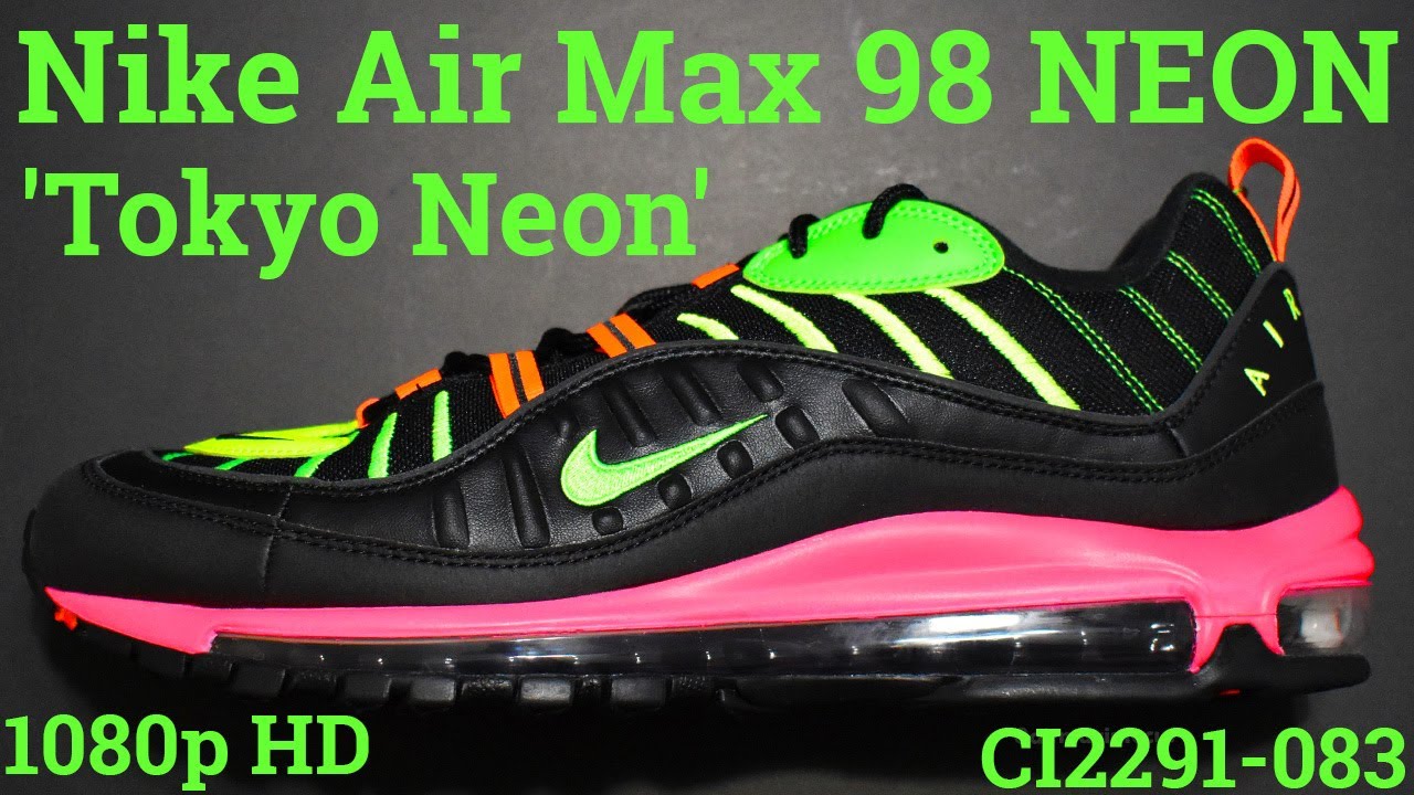 air max 98 neon