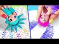 9 Weird Ways To Sneak Barbie Dolls Into Class / Clever Barbie Hacks And LOL Surprise Hacks