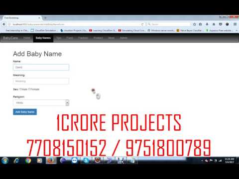 Child Safety and Care Projects in Java - 1Crore Projects