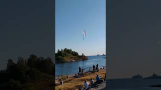 Patrouille De France Flyby - Practice Day Kaivari21 Airshow 5/8/2021 Helsinki (Kaivopuisto)