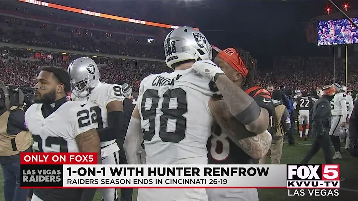 1-on-1 with Raider Hunter Renfrow after loss in Ci...