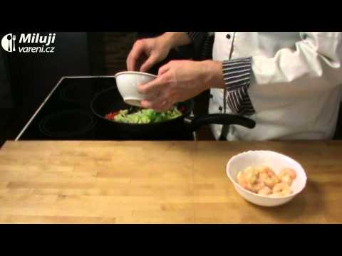 Video: Jak Vyrobit Slané Těstoviny Krevety Penne