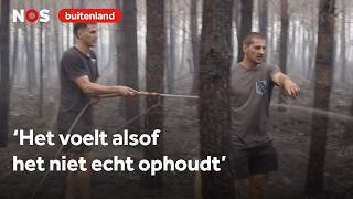 Thumbnail for Lokale rugbyers helpen Franse brandweer met blussen