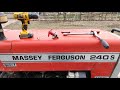 Akü şalteri taktım Massey Ferguson 240 s Kışın artık akü bitmeyecek