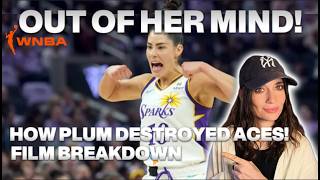 How KELSEY PLUM put on a masterclass! Dropping 38 PTS on Aces! FIlm Breakdown!