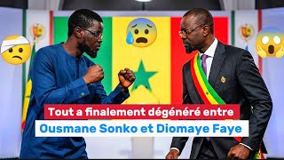 😳 La bagarre entre Ousmane Sonko et Diomaye Faye 