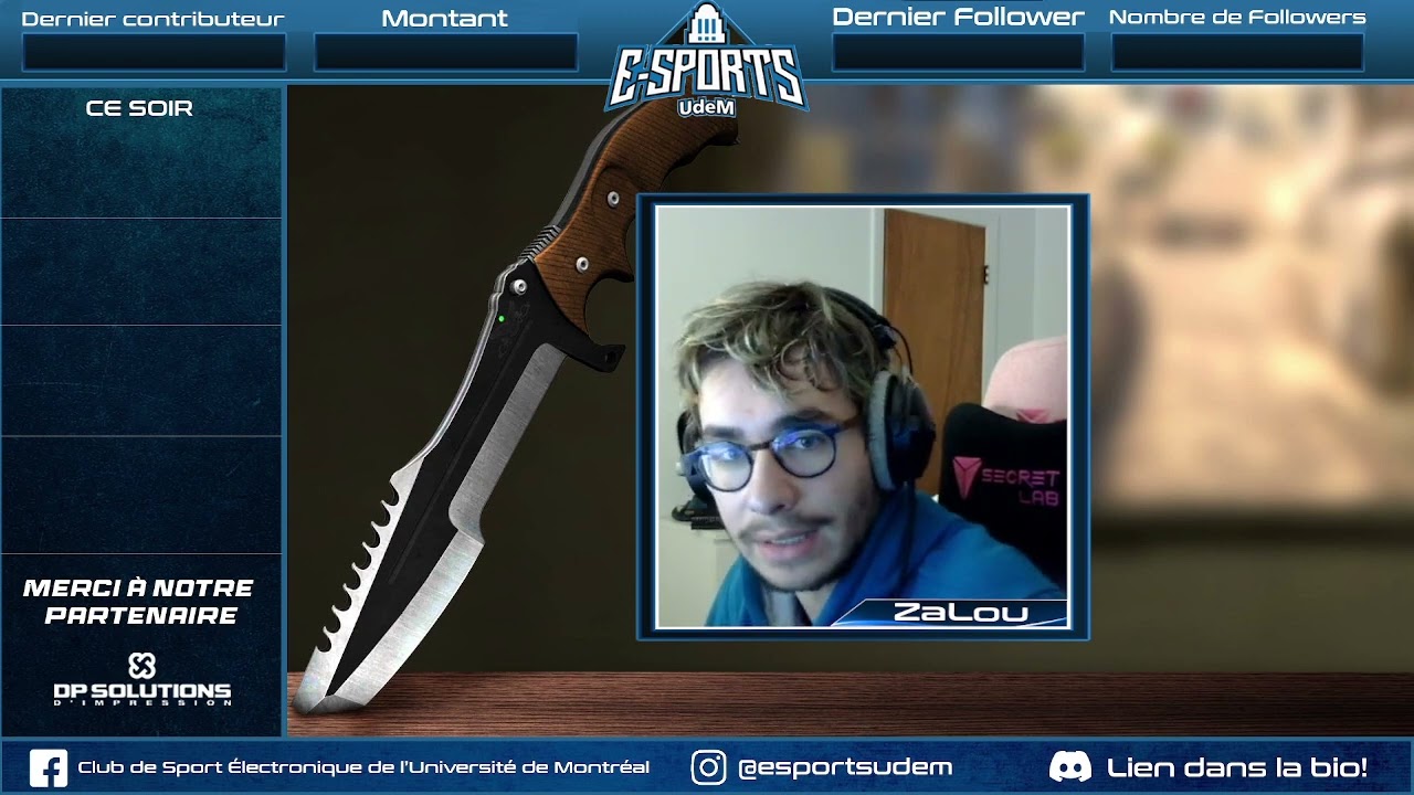 Rediffusion 17/11 - ESEA Open : UdeM Esports VS TeamStrqfe