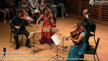 Jupiter String Quartet: Shostakovich - String Quartet No. 11 in F minor, Op. 122