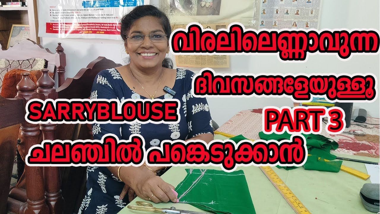 പുതുവർഷവെല്ലുവിളിയിൽ നിങ്ങളും പങ്കാളികളാണോ?are you ready in  new year sareeblouse challenge?