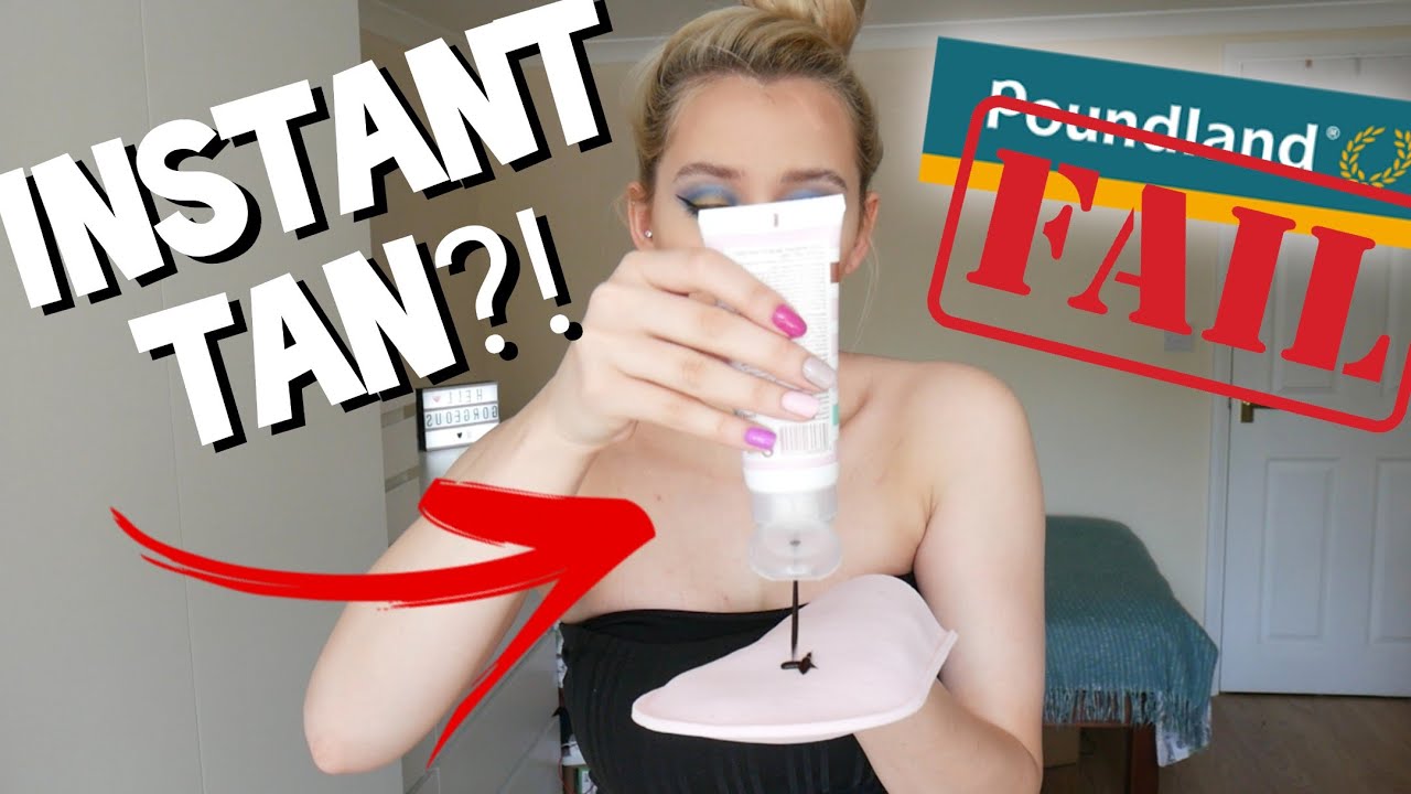 Poundland Instant Tan!? Review and Wear Test YouTube