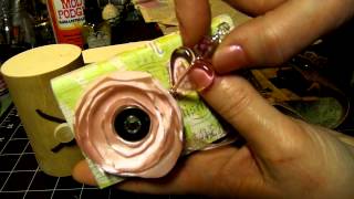 Altered Balsa Box with Mini Album