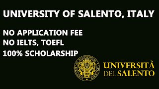 University of Salento Italy | University of Salento Application Process | Step by Step screenshot 1